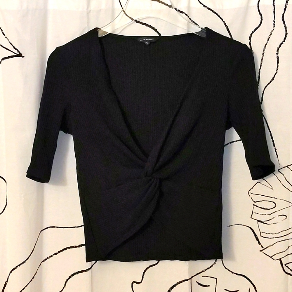 Club Monaco Ribbed Top